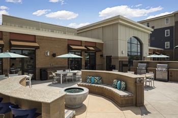 Patio with fire pit